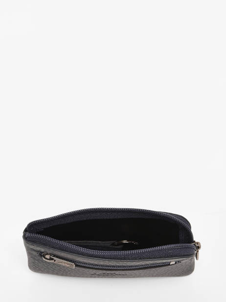 Portemonnee Leder Yves renard Blauw foulonne 2310 ander zicht 1
